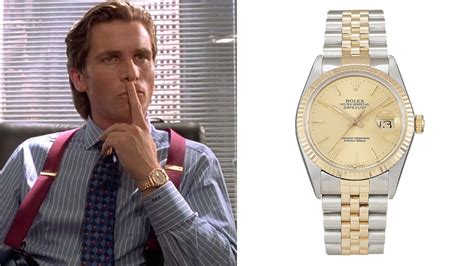 patrick bateman rolex|rolex 16013 year.